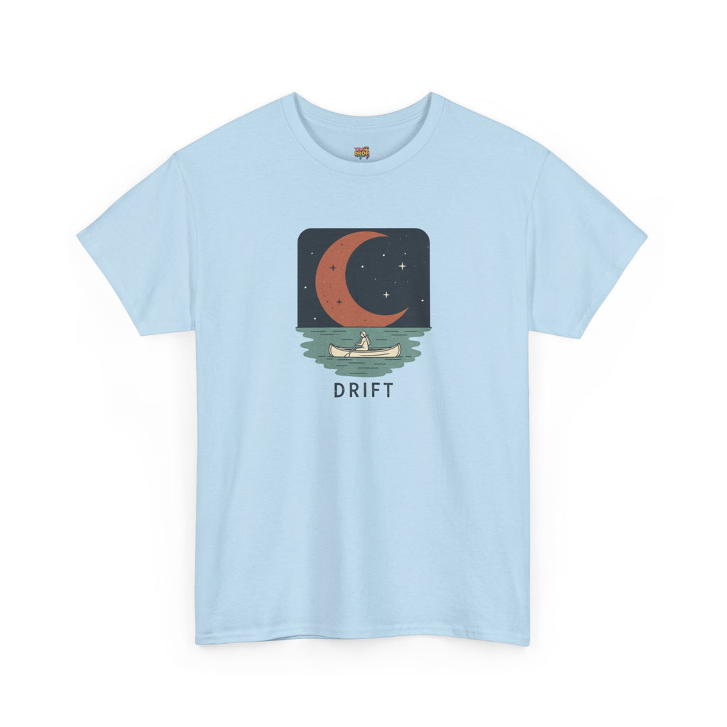 Drift & Dream: Solitude Under the Crescent Moon Tee