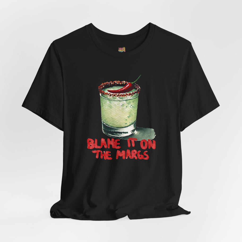 "Blame It On The Margs" Spicy Margarita Graphic Tee - Aesthetic Streetwear