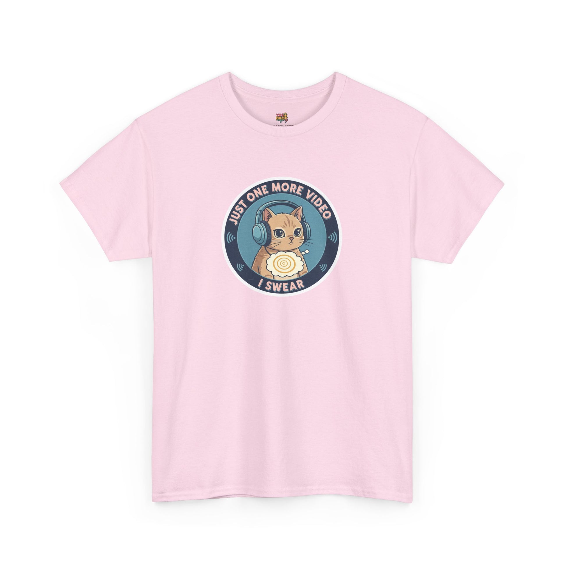 Just One More Video I Swear: Cute Cat Addiction Tee