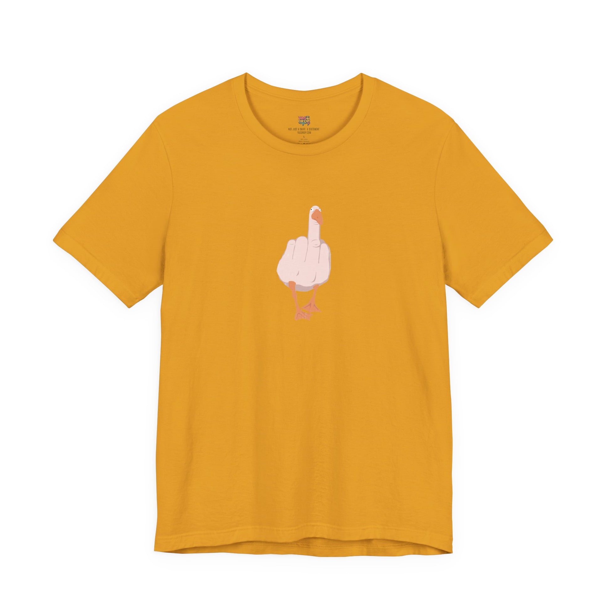 The "Unbothered" Ironic Duck Graphic Tee - Funny Chaotic Streetwear Graphic T-Shirt