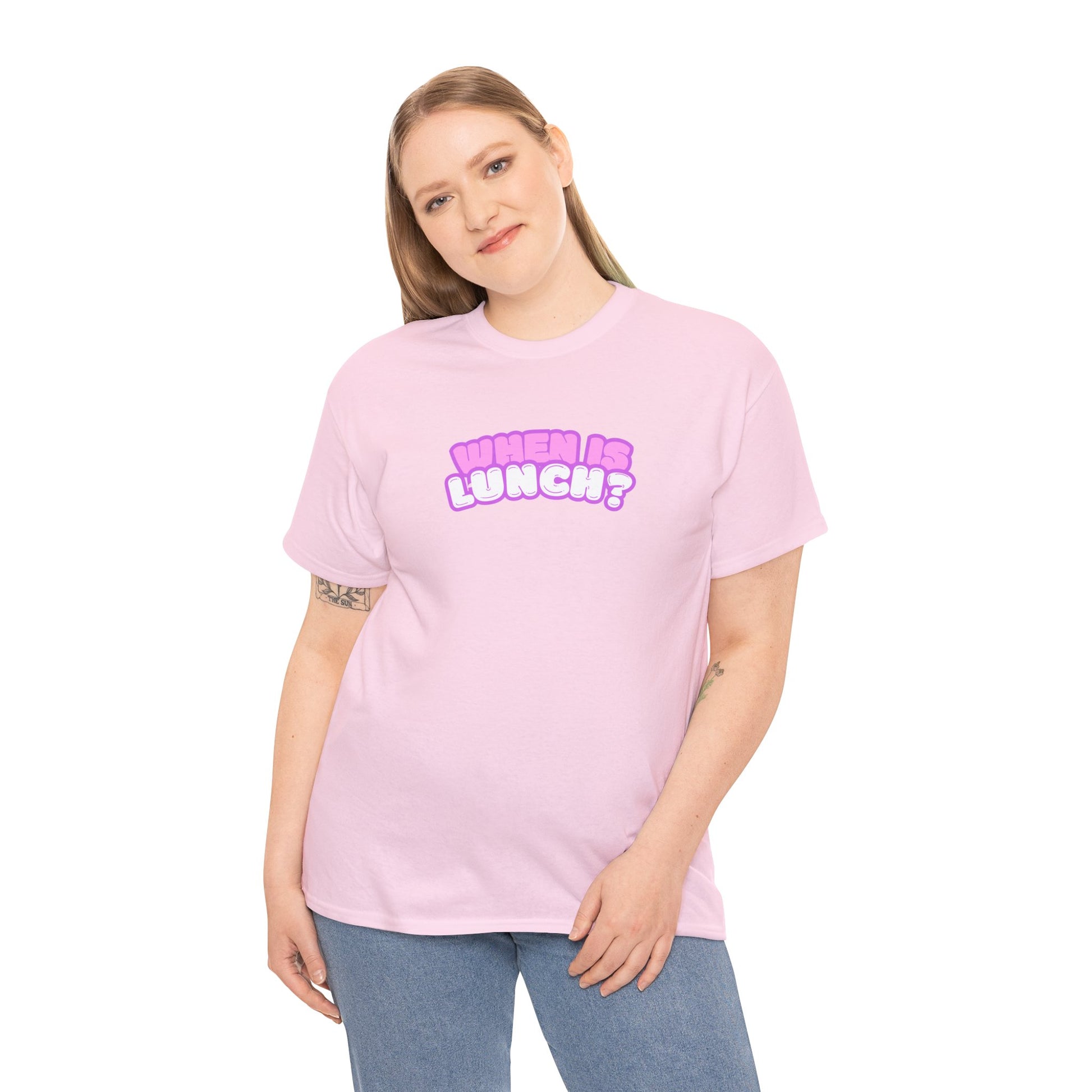 When Is Lunch? - The "Priorities" Heritage T-Shirt