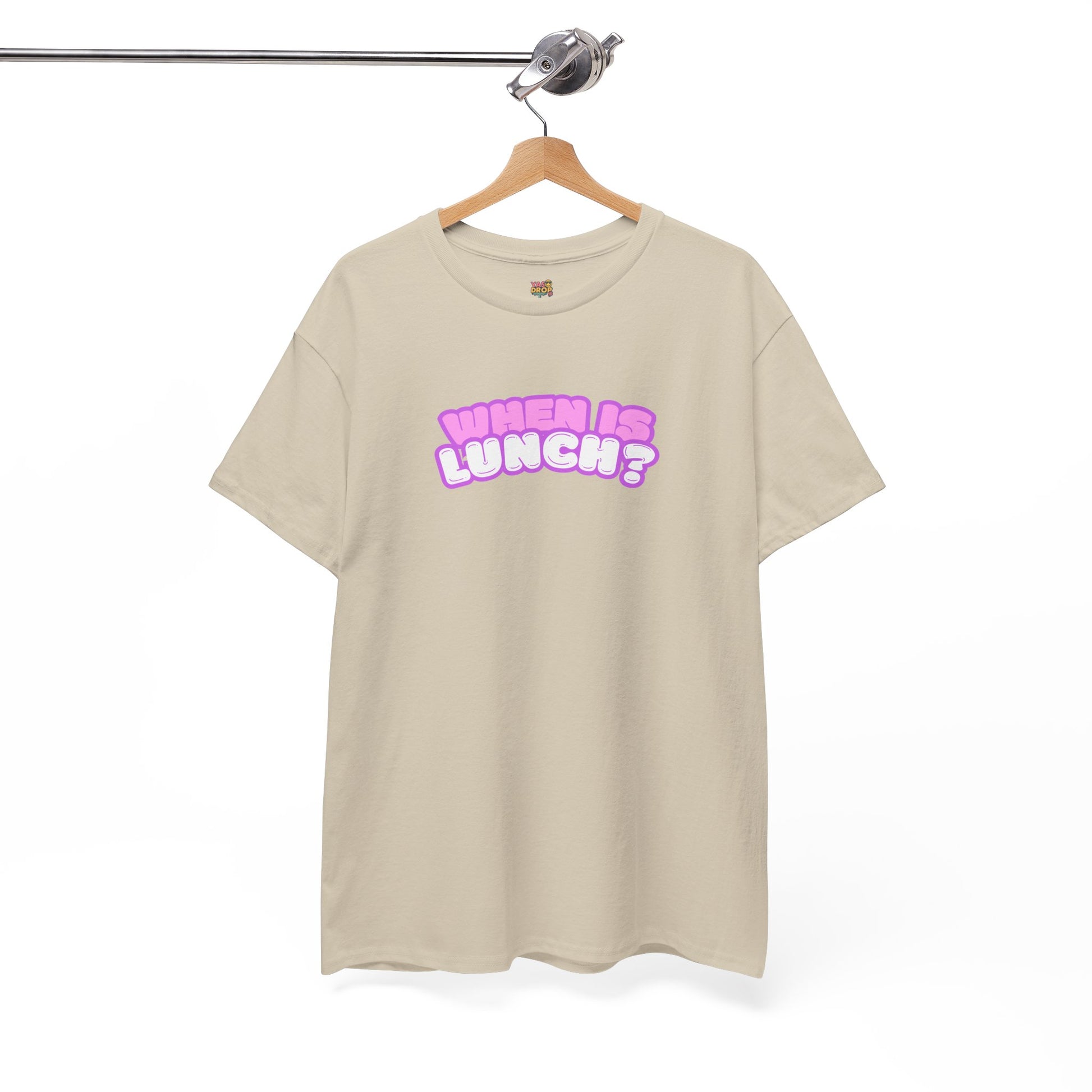 When Is Lunch? - The "Priorities" Heritage T-Shirt