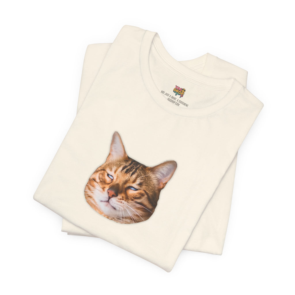 The Judgemental Cat Graphic Tee | Aesthetic Streetwear Top