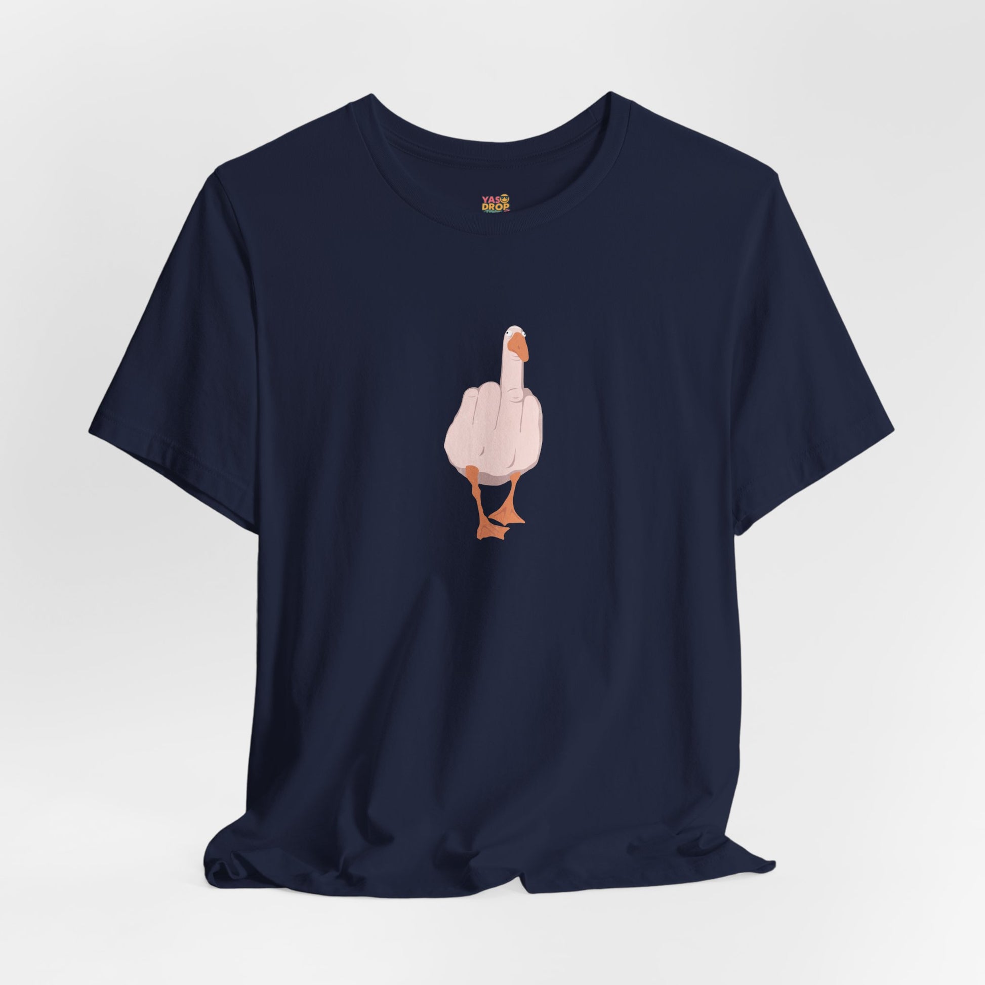The "Unbothered" Ironic Duck Graphic Tee - Funny Chaotic Streetwear Graphic T-Shirt