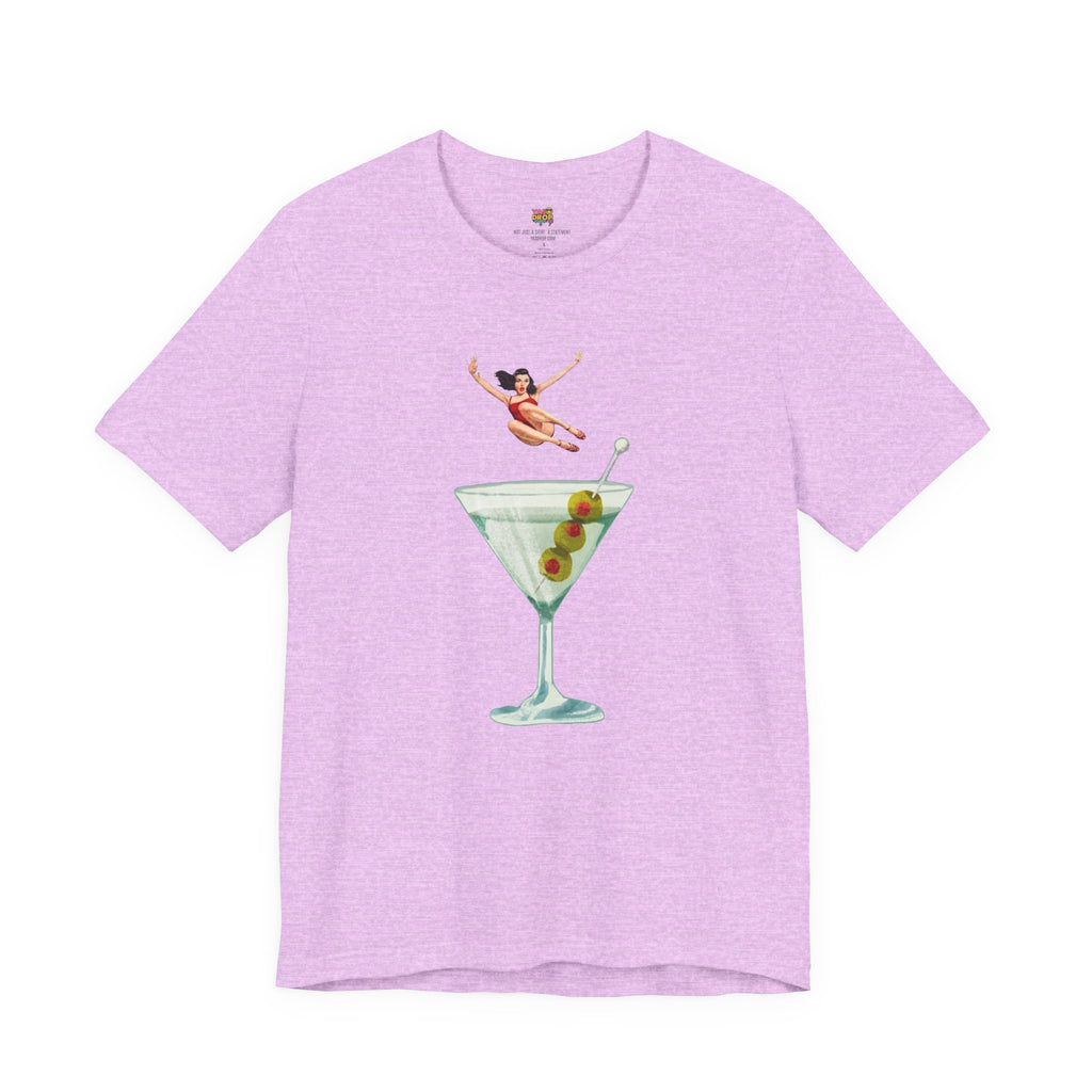 Dirty Martini Girl Graphic Tee - Retro Aesthetic Streetwear T-Shirt