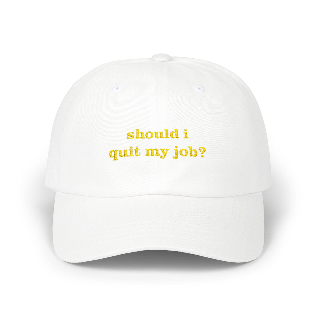Premium Quality The "Corporate Crisis" Embroired Dad Hat