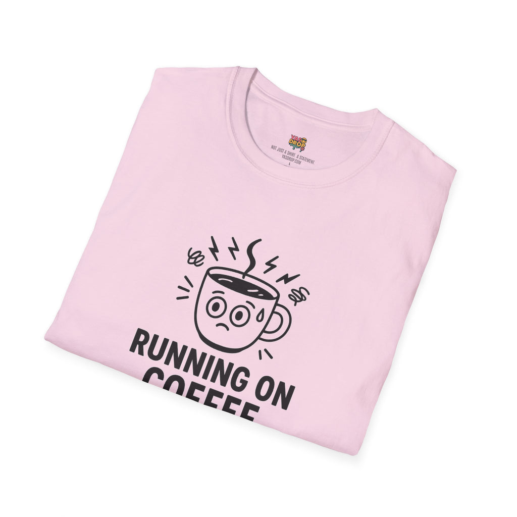 RUNNING ON COFFEE & ANXIETY TEE