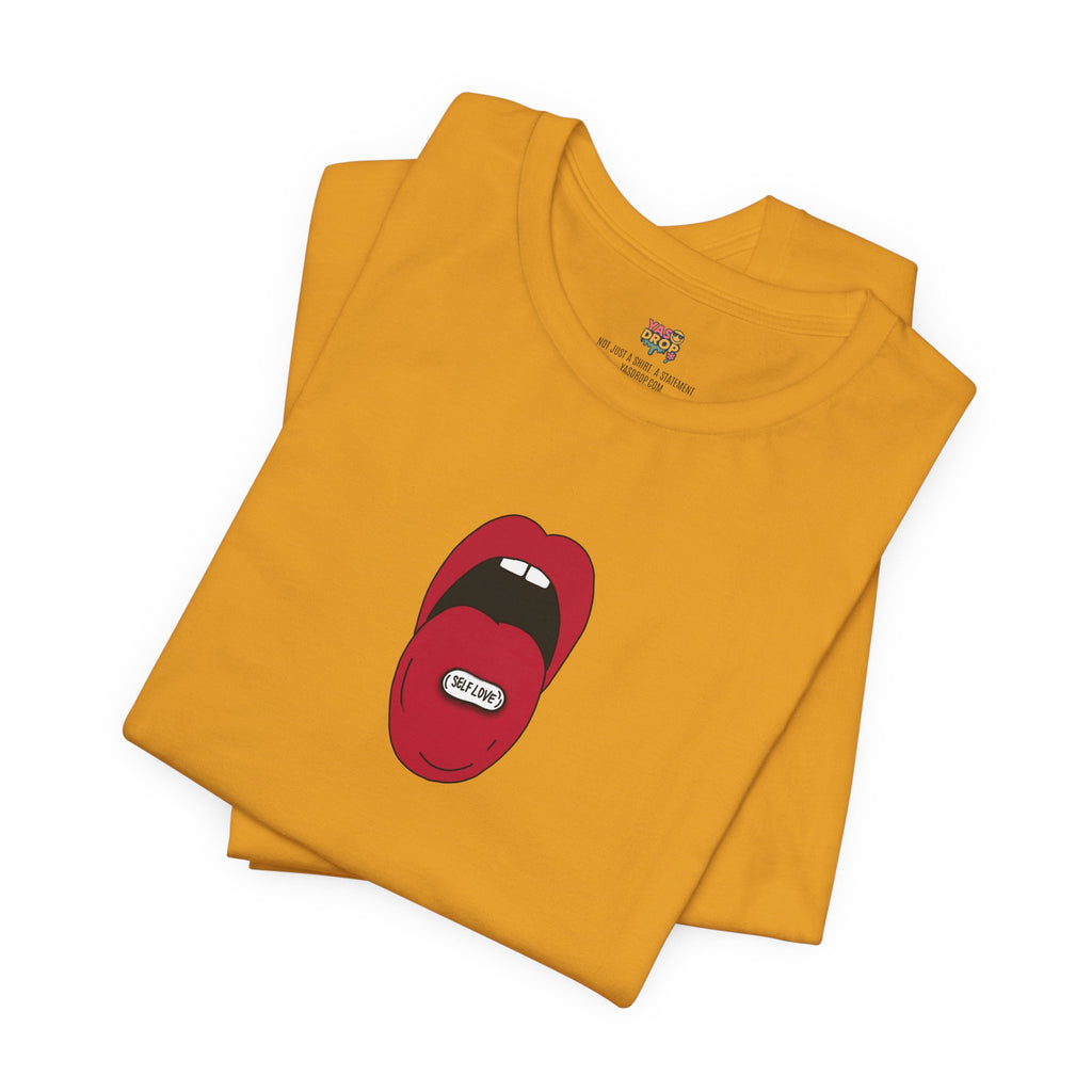 "Self Love" Graphic Tee – Aesthetic Y2K Streetwear Graphic Shirt