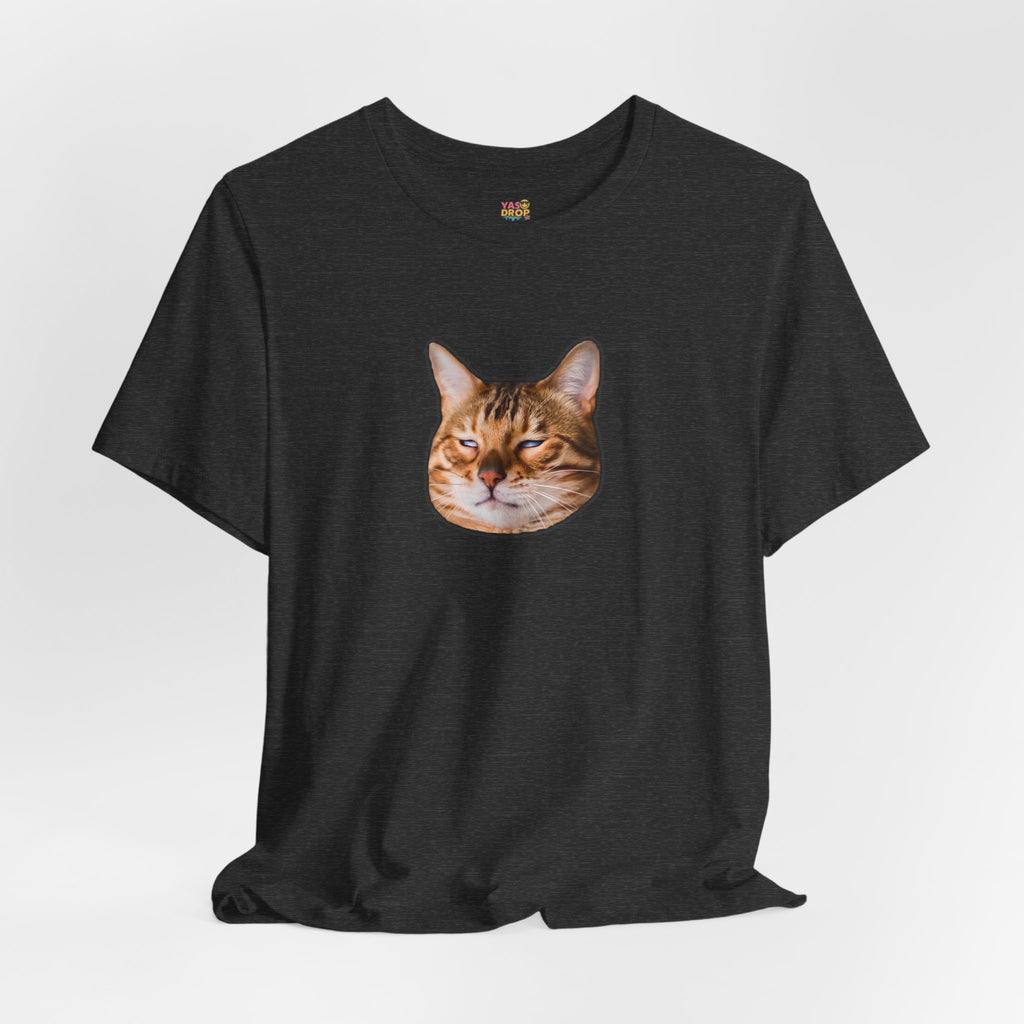 The Judgemental Cat Graphic Tee | Aesthetic Streetwear Top