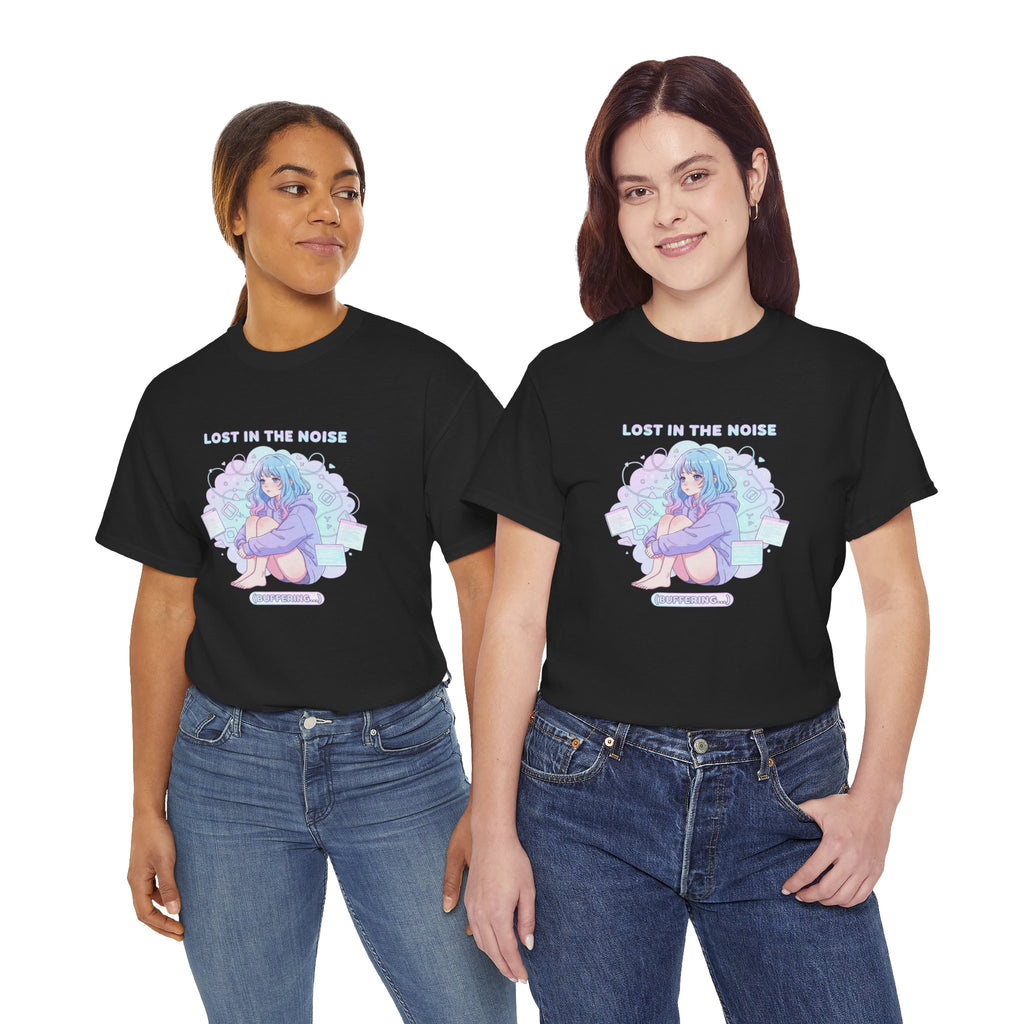 Lost in the Noise: Anime Overwhelm & Buffering Tee