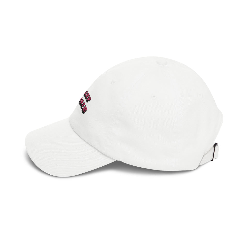 Premium Quality "Crazy Baddie" Embroidered Dad Hat – Retro Pink 3D Block Lettering