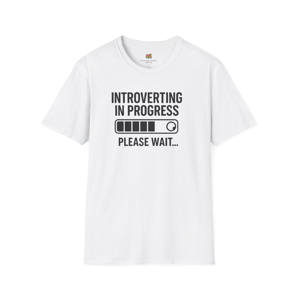 Introverting in Progress – Loading Bar Tee