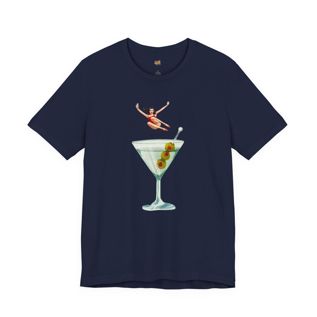 Dirty Martini Girl Graphic Tee - Retro Aesthetic Streetwear T-Shirt
