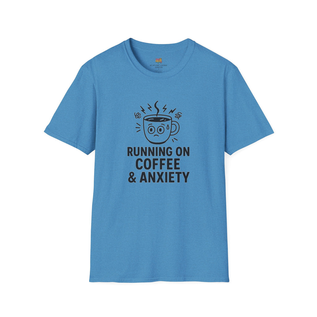 RUNNING ON COFFEE & ANXIETY TEE