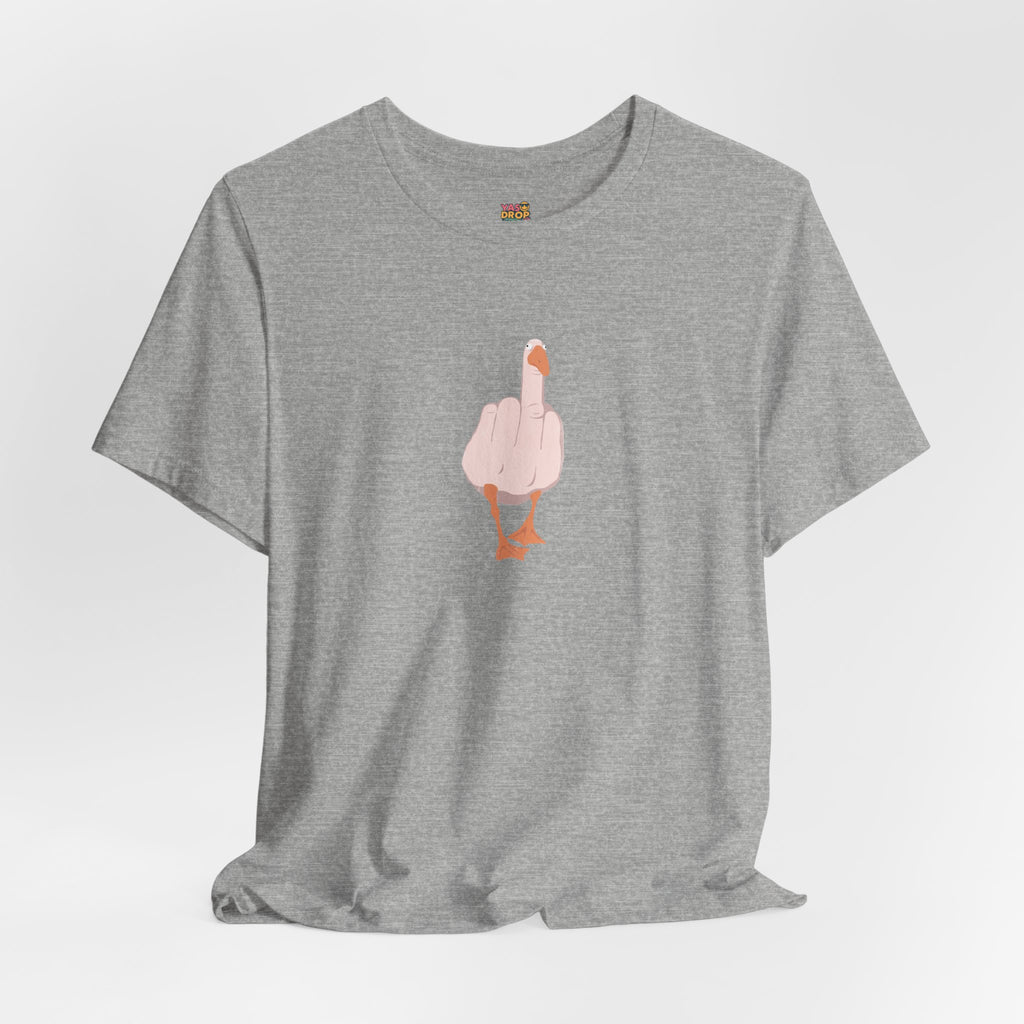 The "Unbothered" Ironic Duck Graphic Tee - Funny Chaotic Streetwear Graphic T-Shirt