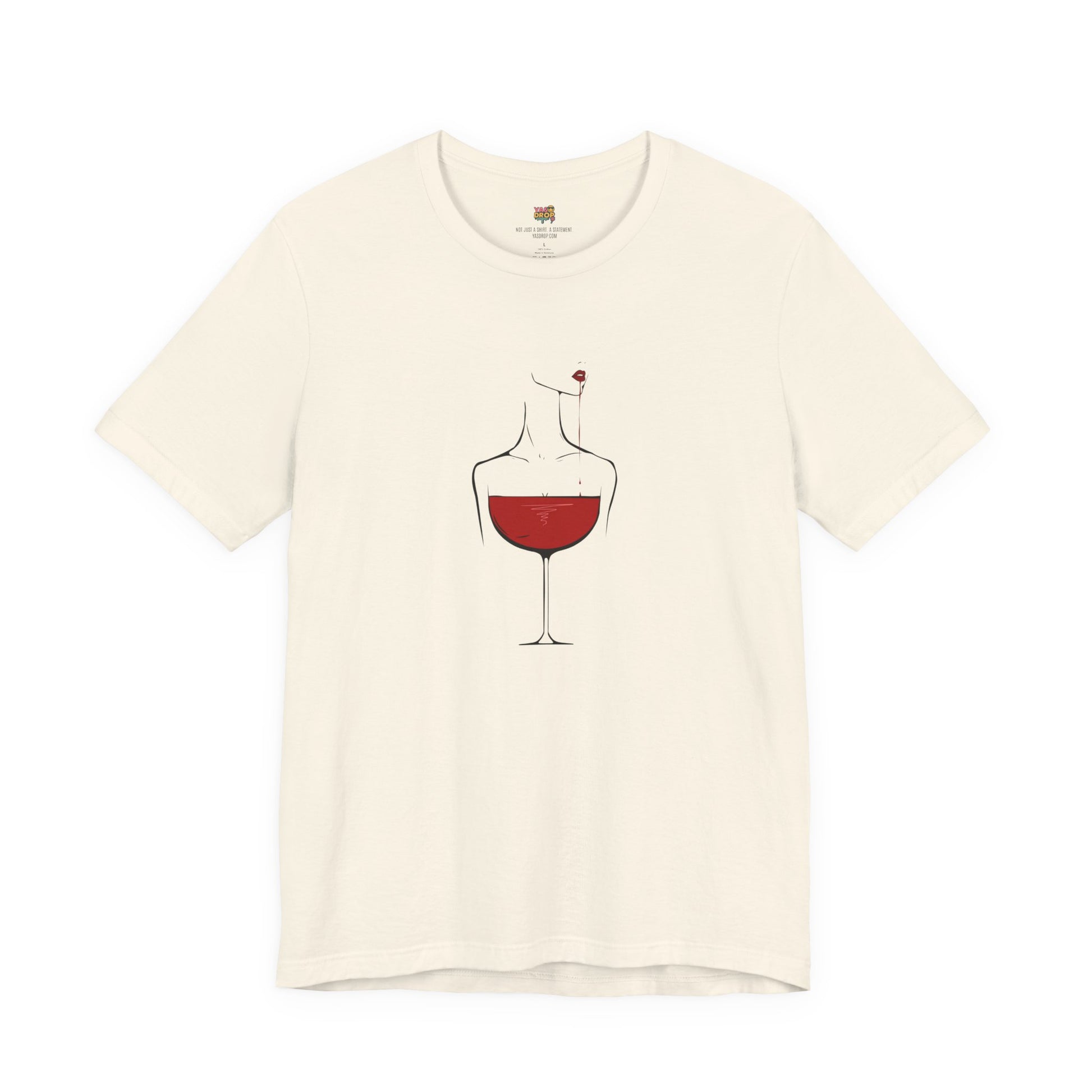 Pour Decisions Premium Graphic Tee – Minimalist Wine Aesthetic Streetwear