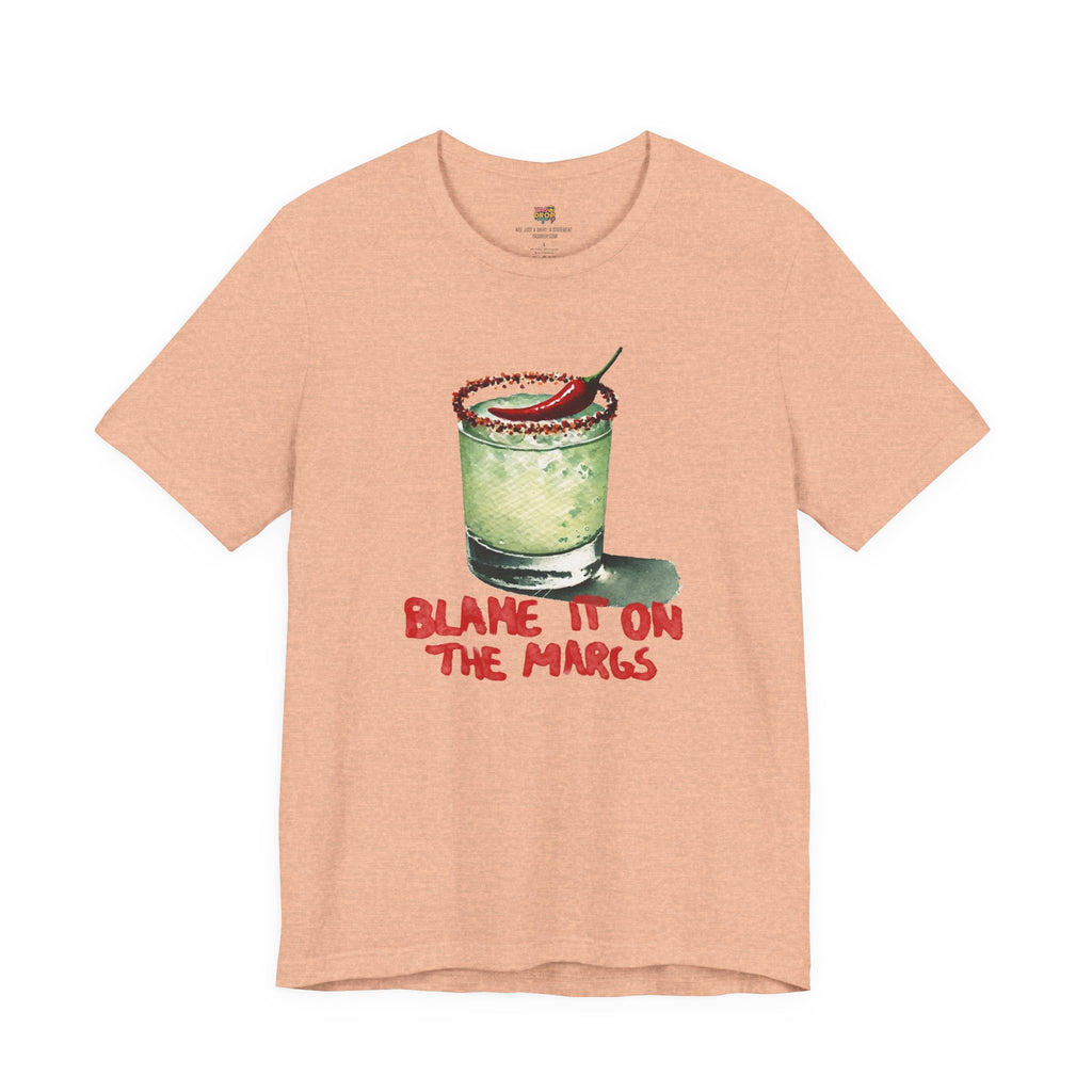 "Blame It On The Margs" Spicy Margarita Graphic Tee - Aesthetic Streetwear