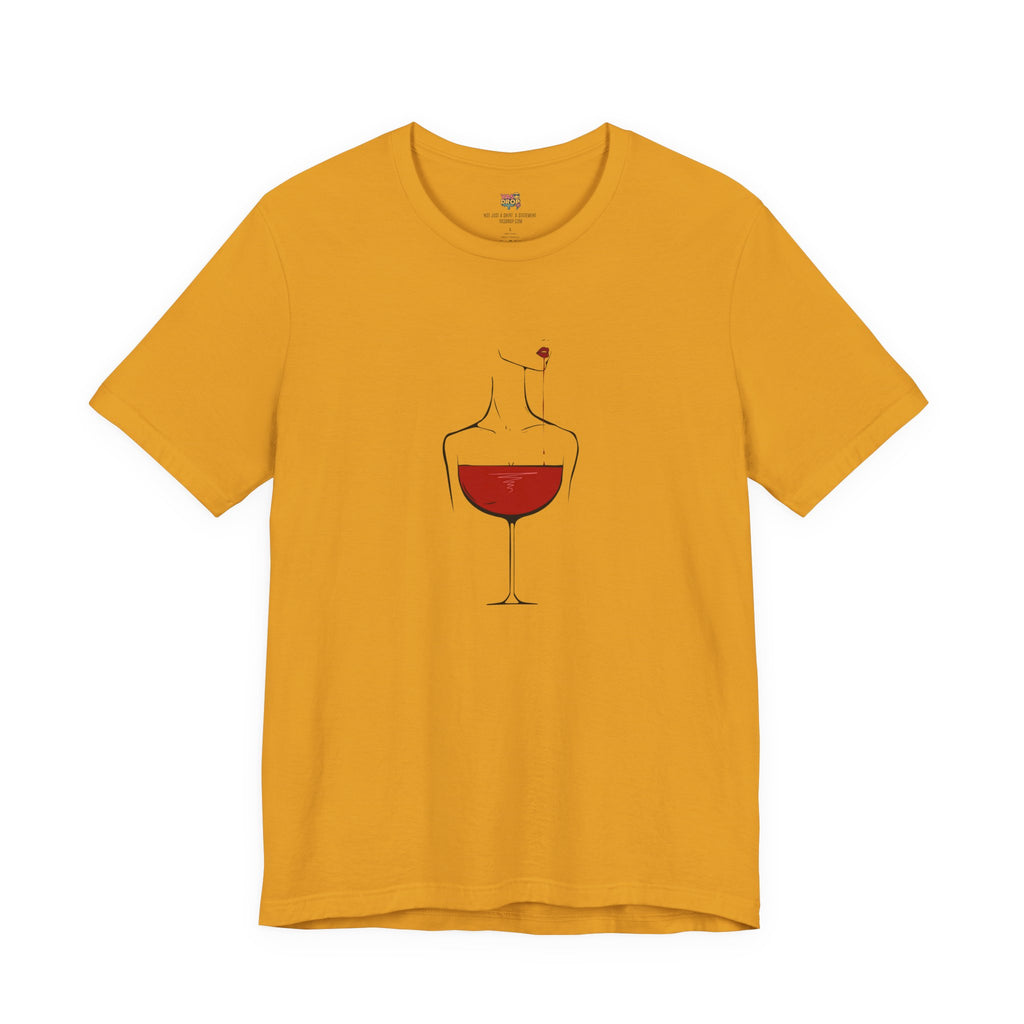 Pour Decisions Premium Graphic Tee – Minimalist Wine Aesthetic Streetwear