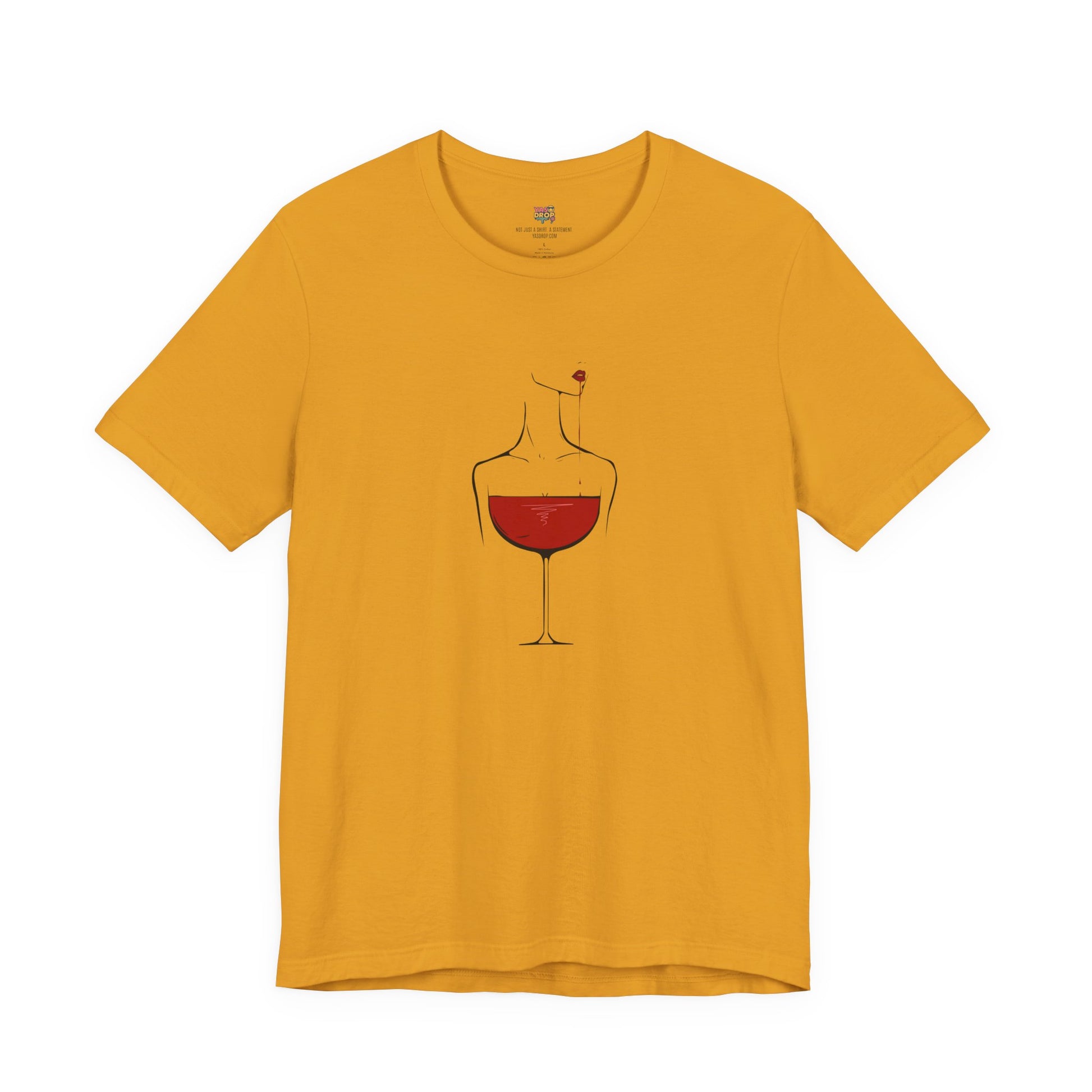 Pour Decisions Premium Graphic Tee – Minimalist Wine Aesthetic Streetwear