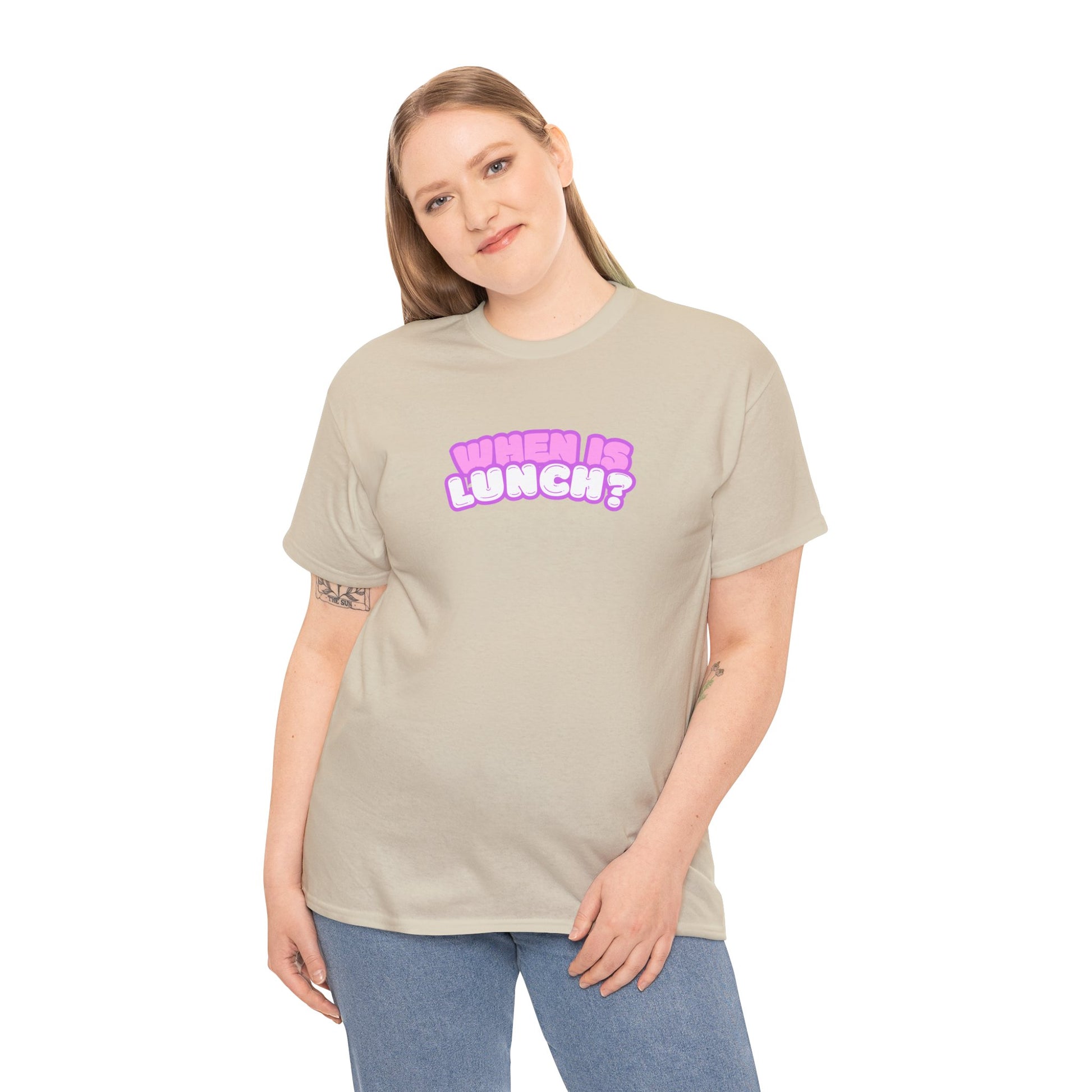 When Is Lunch? - The "Priorities" Heritage T-Shirt