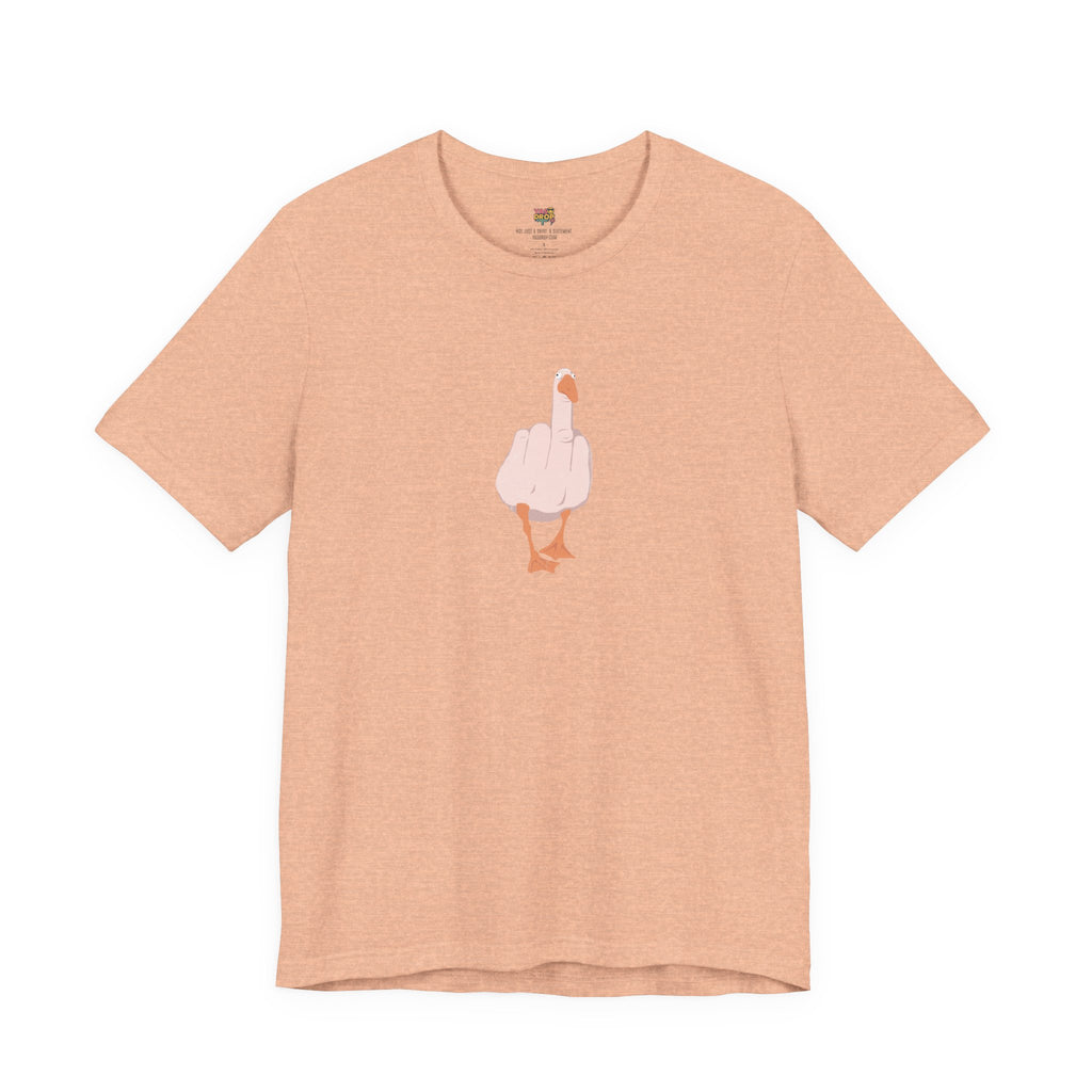 The "Unbothered" Ironic Duck Graphic Tee - Funny Chaotic Streetwear Graphic T-Shirt