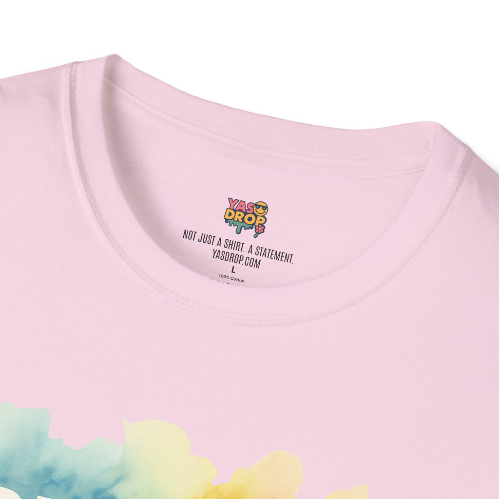 BREATHE – Mixed Media Watercolor Art Tee