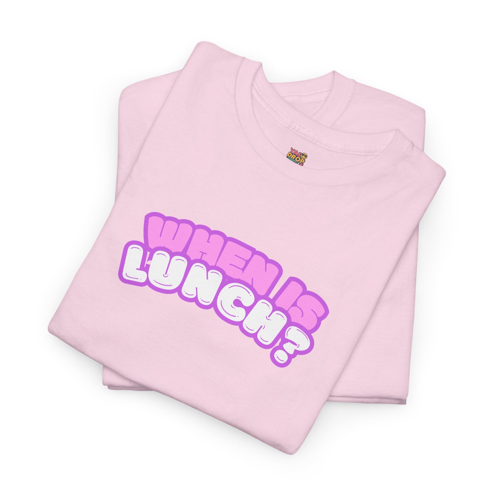 When Is Lunch? - The "Priorities" Heritage T-Shirt