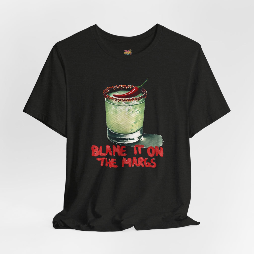 "Blame It On The Margs" Spicy Margarita Graphic Tee - Aesthetic Streetwear