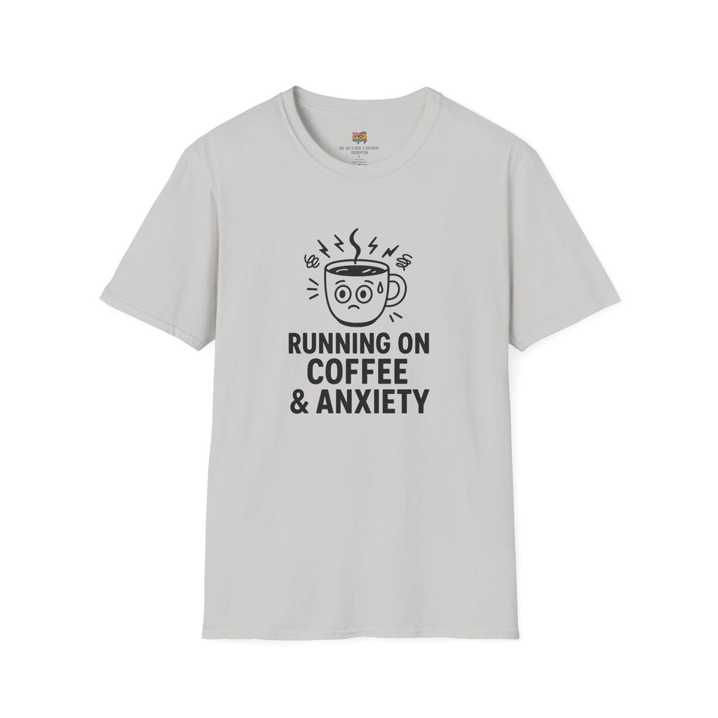 RUNNING ON COFFEE & ANXIETY TEE
