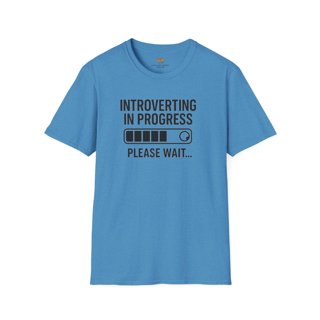 Introverting in Progress – Loading Bar Tee
