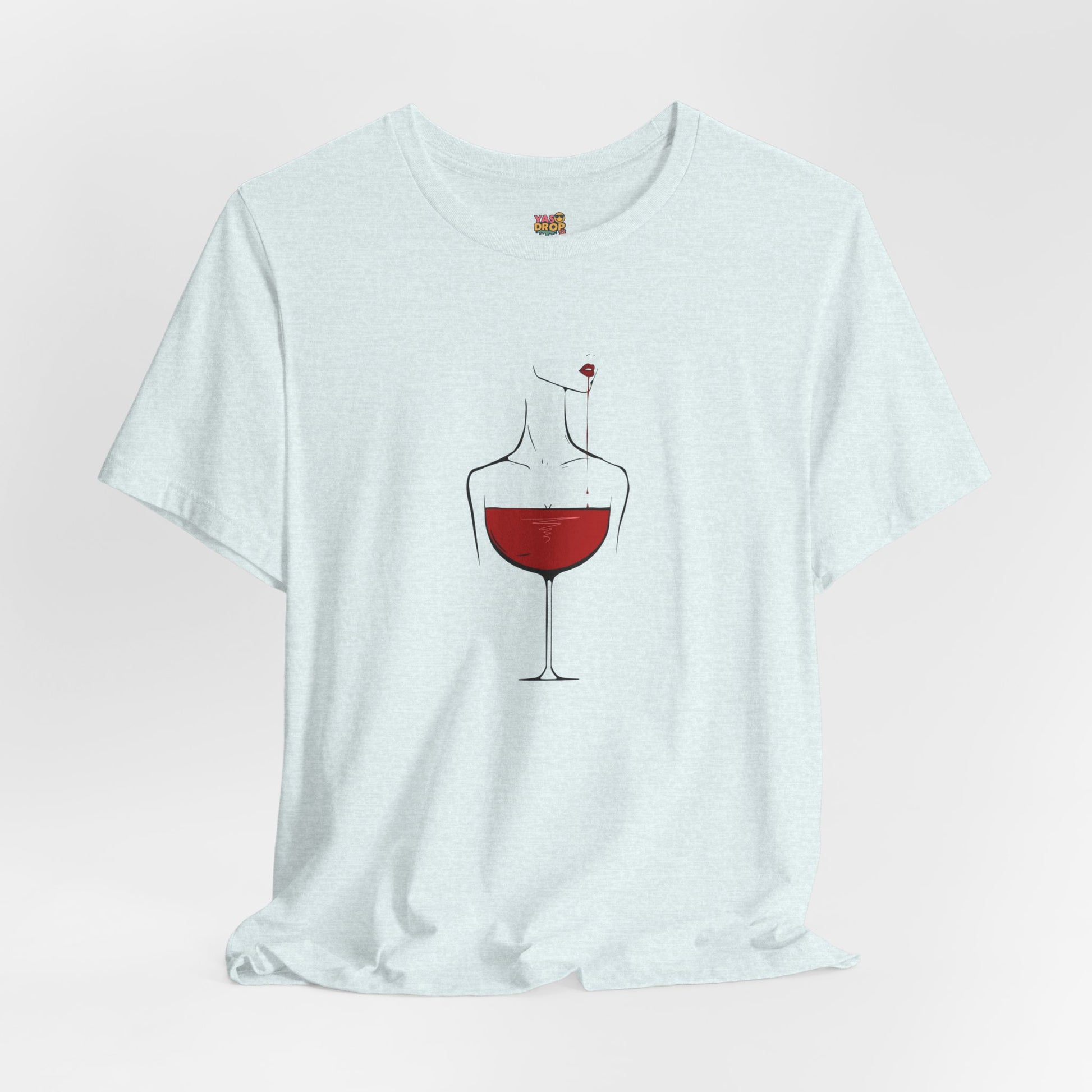 Pour Decisions Premium Graphic Tee – Minimalist Wine Aesthetic Streetwear