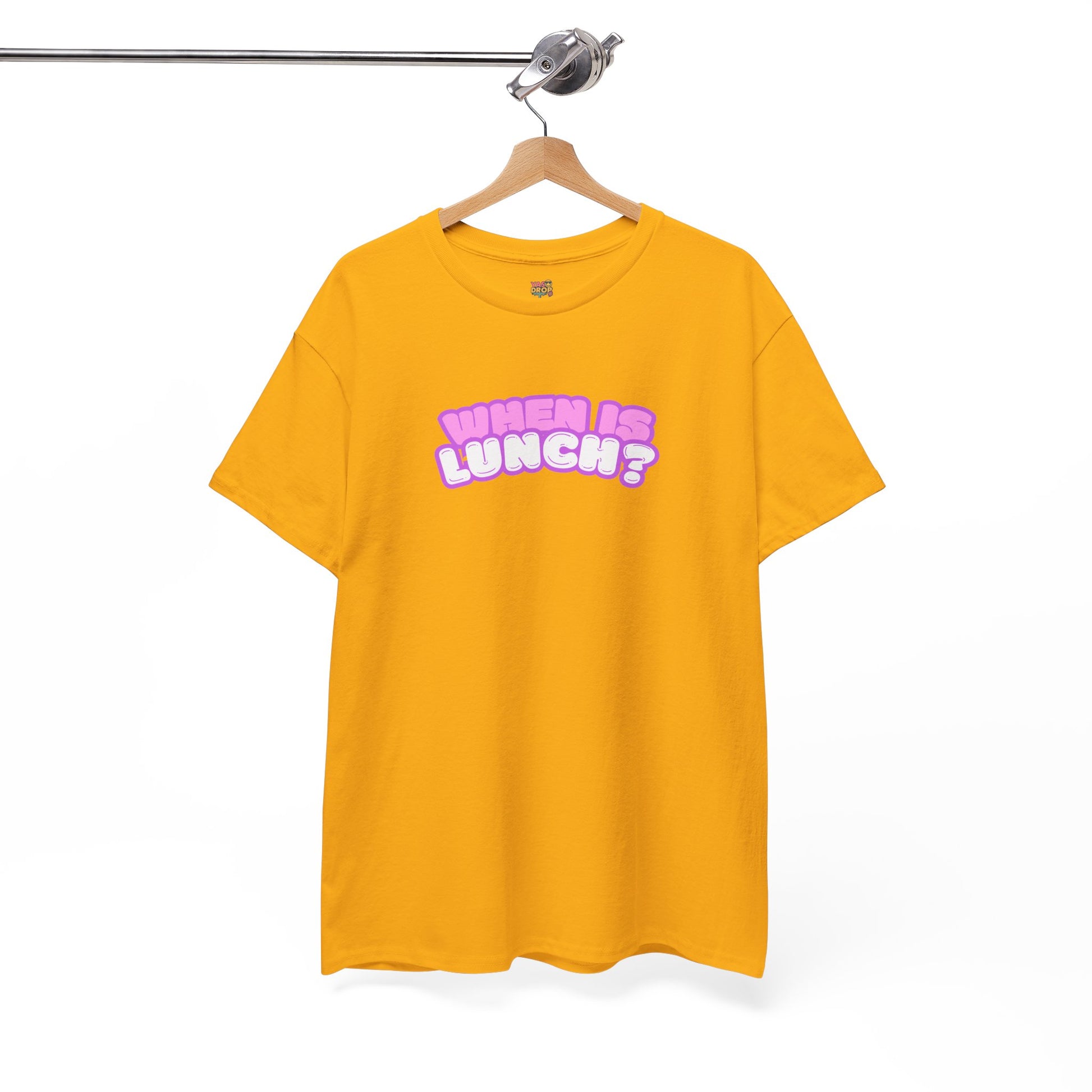 When Is Lunch? - The "Priorities" Heritage T-Shirt