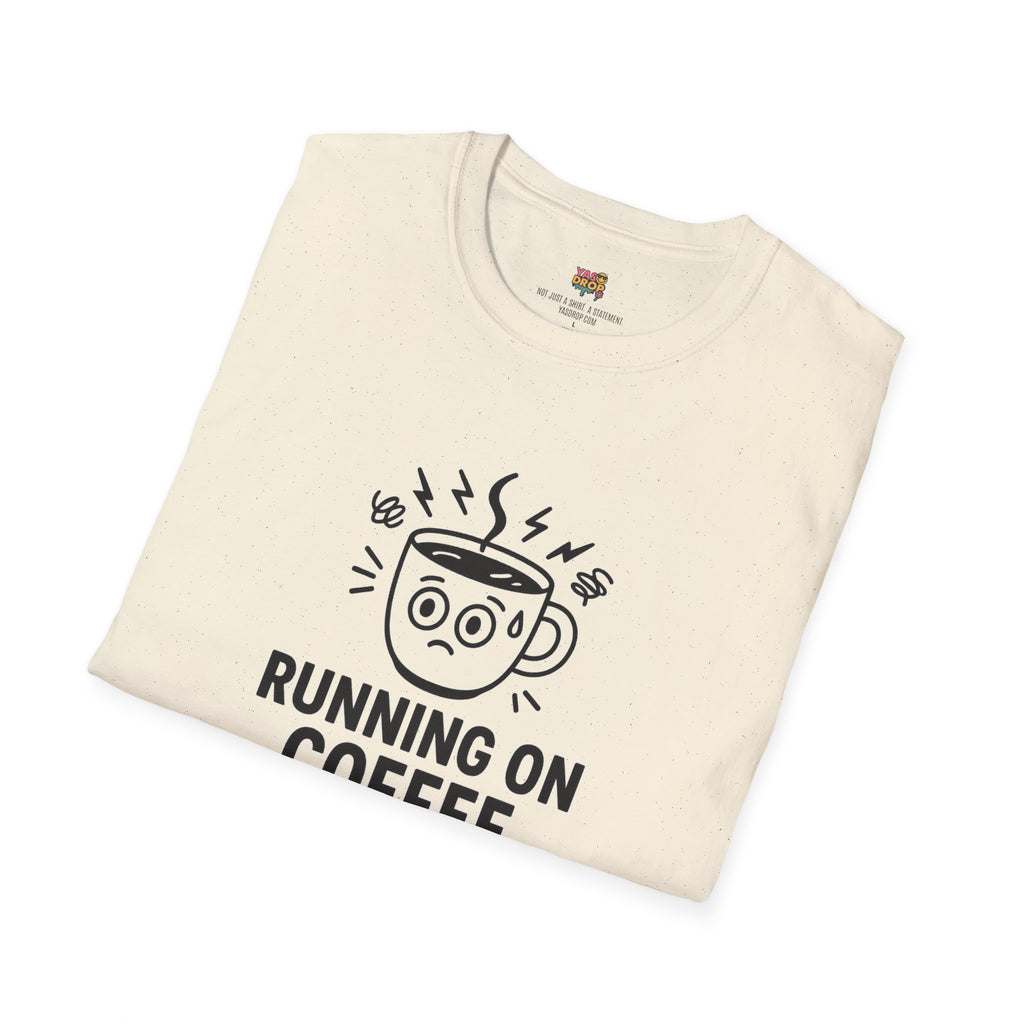 RUNNING ON COFFEE & ANXIETY TEE