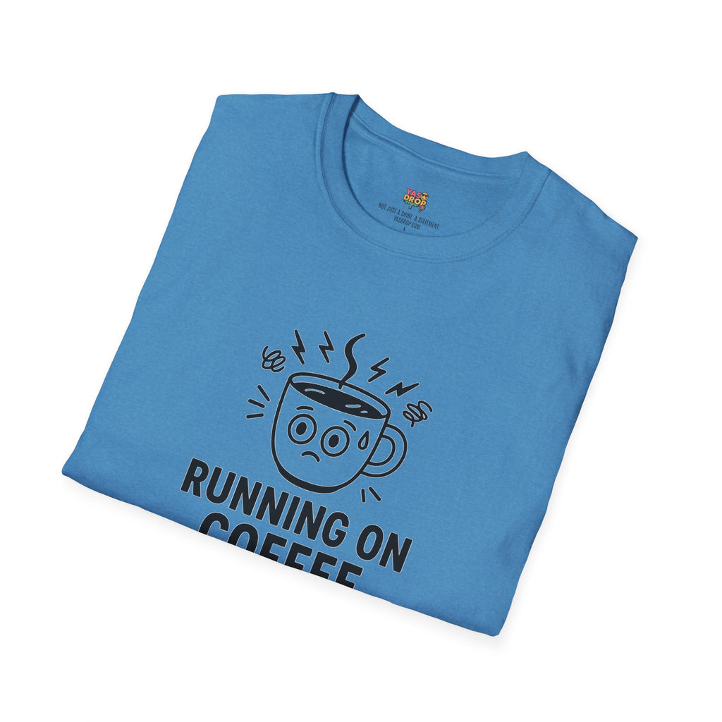 RUNNING ON COFFEE & ANXIETY TEE