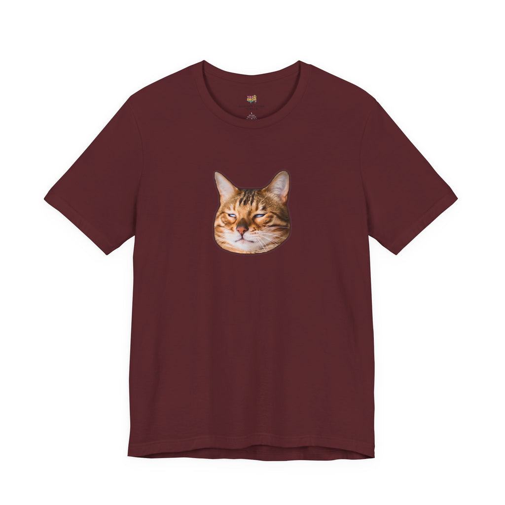 The Judgemental Cat Graphic Tee | Aesthetic Streetwear Top