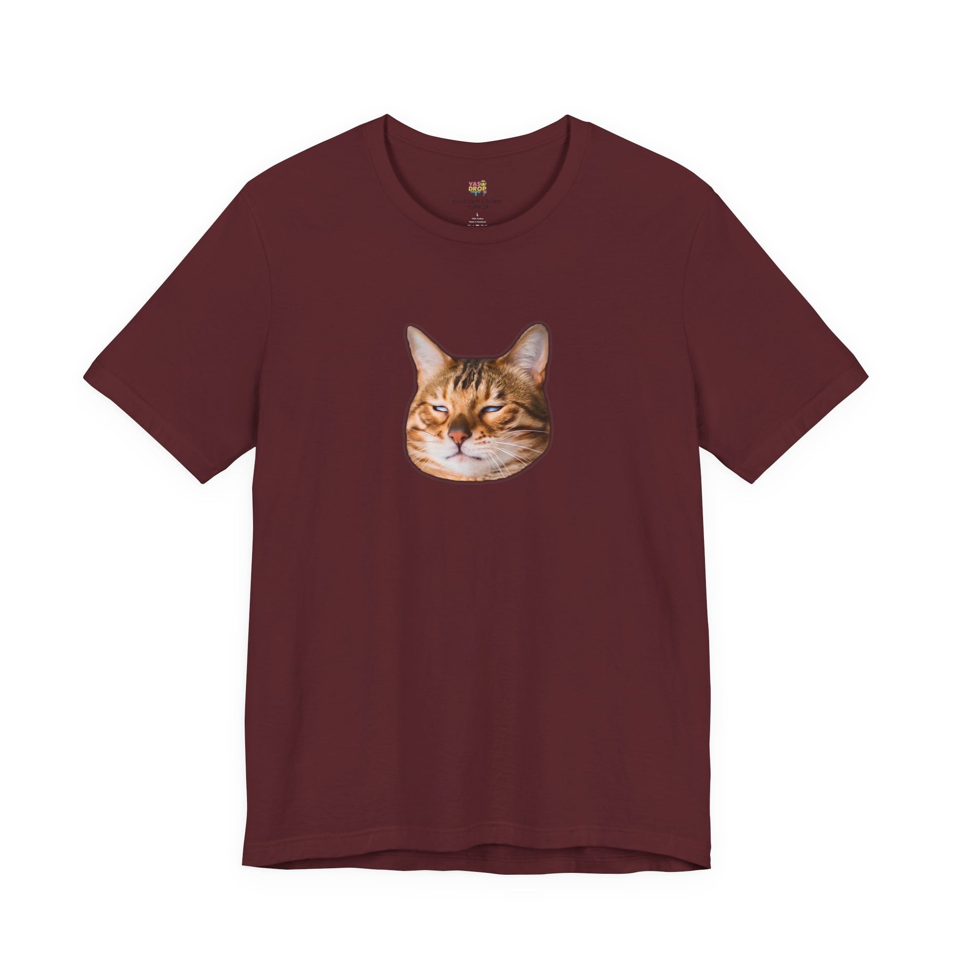 The Judgemental Cat Graphic Tee | Aesthetic Streetwear Top