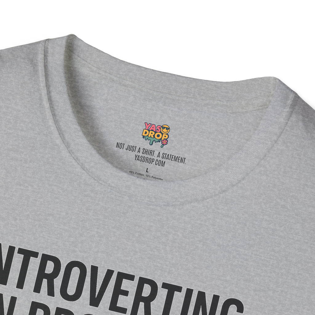 Introverting in Progress – Loading Bar Tee