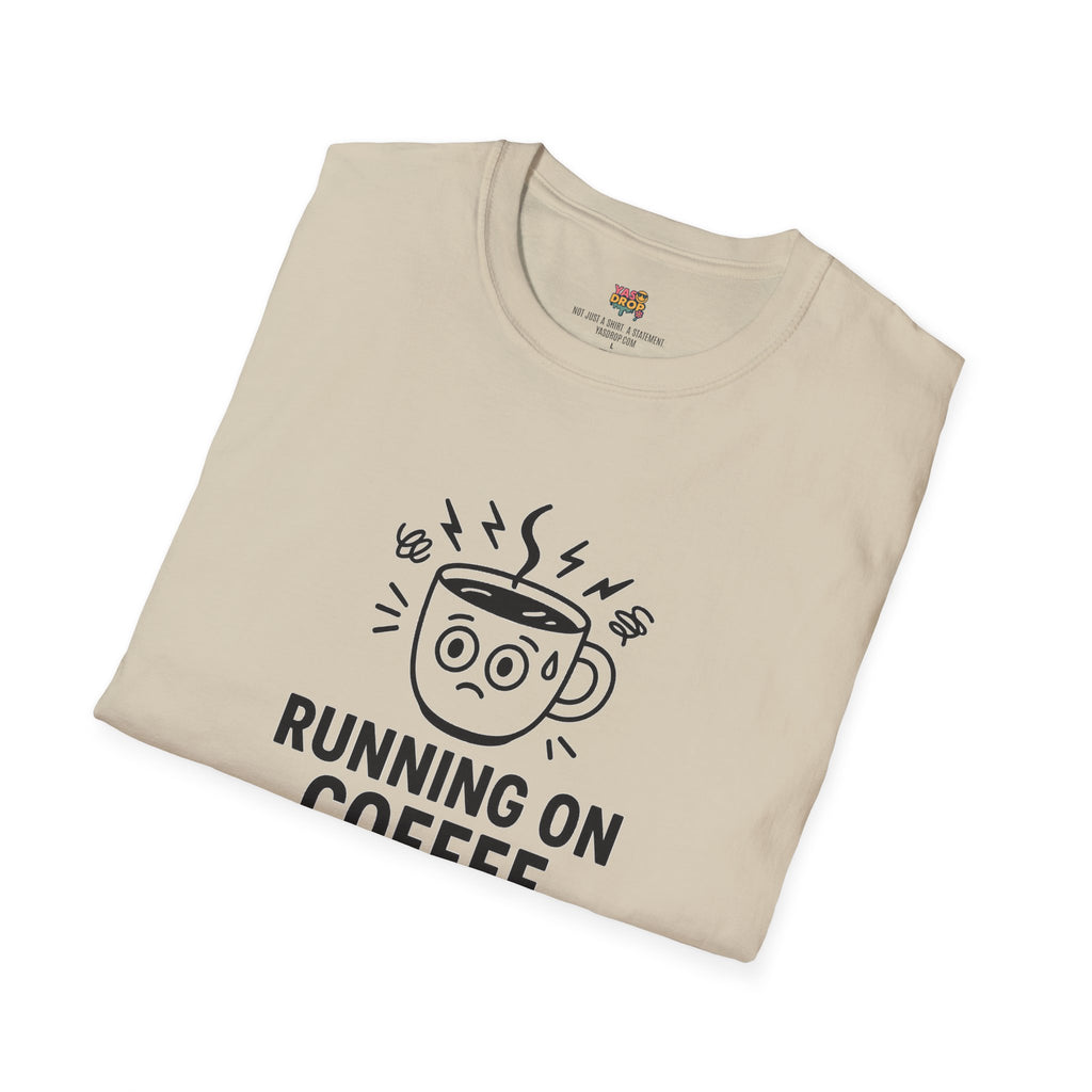 RUNNING ON COFFEE & ANXIETY TEE