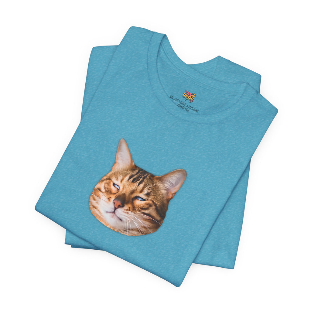 The Judgemental Cat Graphic Tee | Aesthetic Streetwear Top