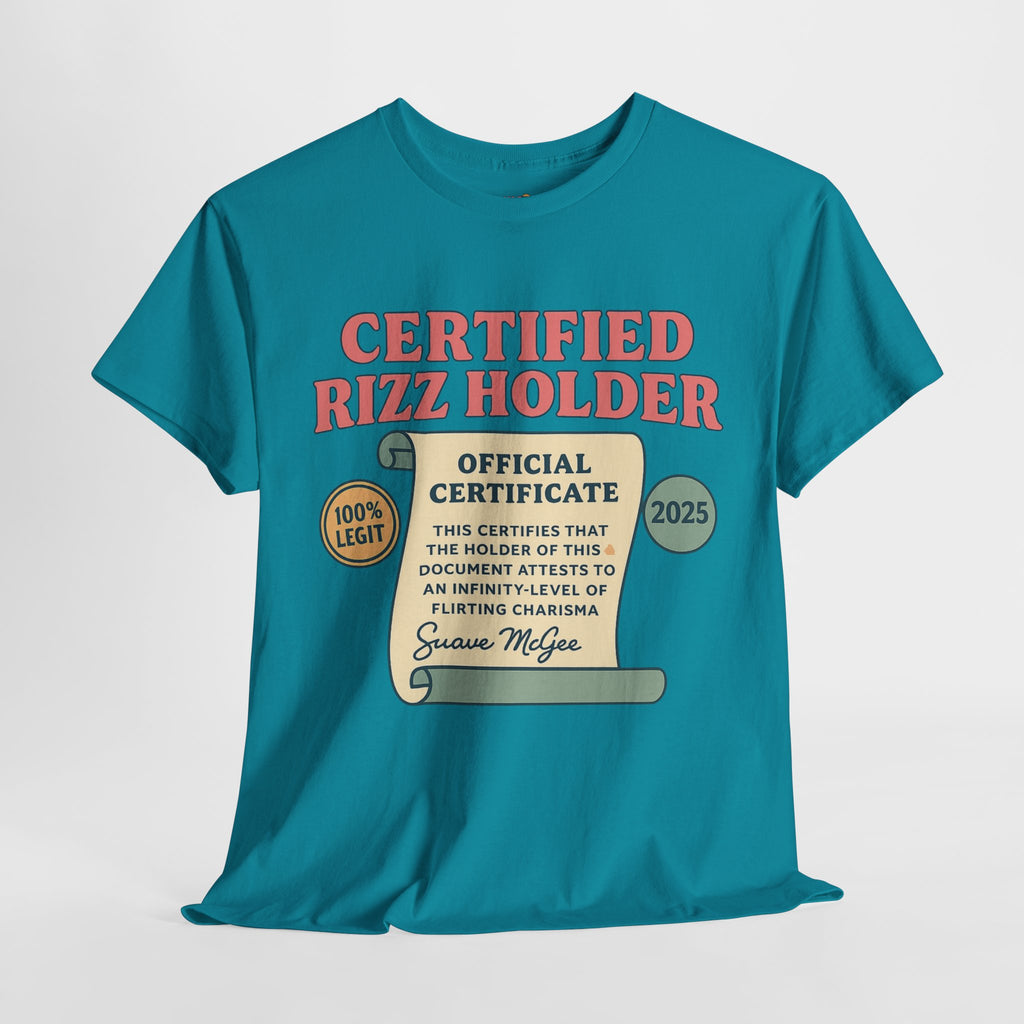 Certified Rizz Holder™ Tee – Official Drip of Charisma