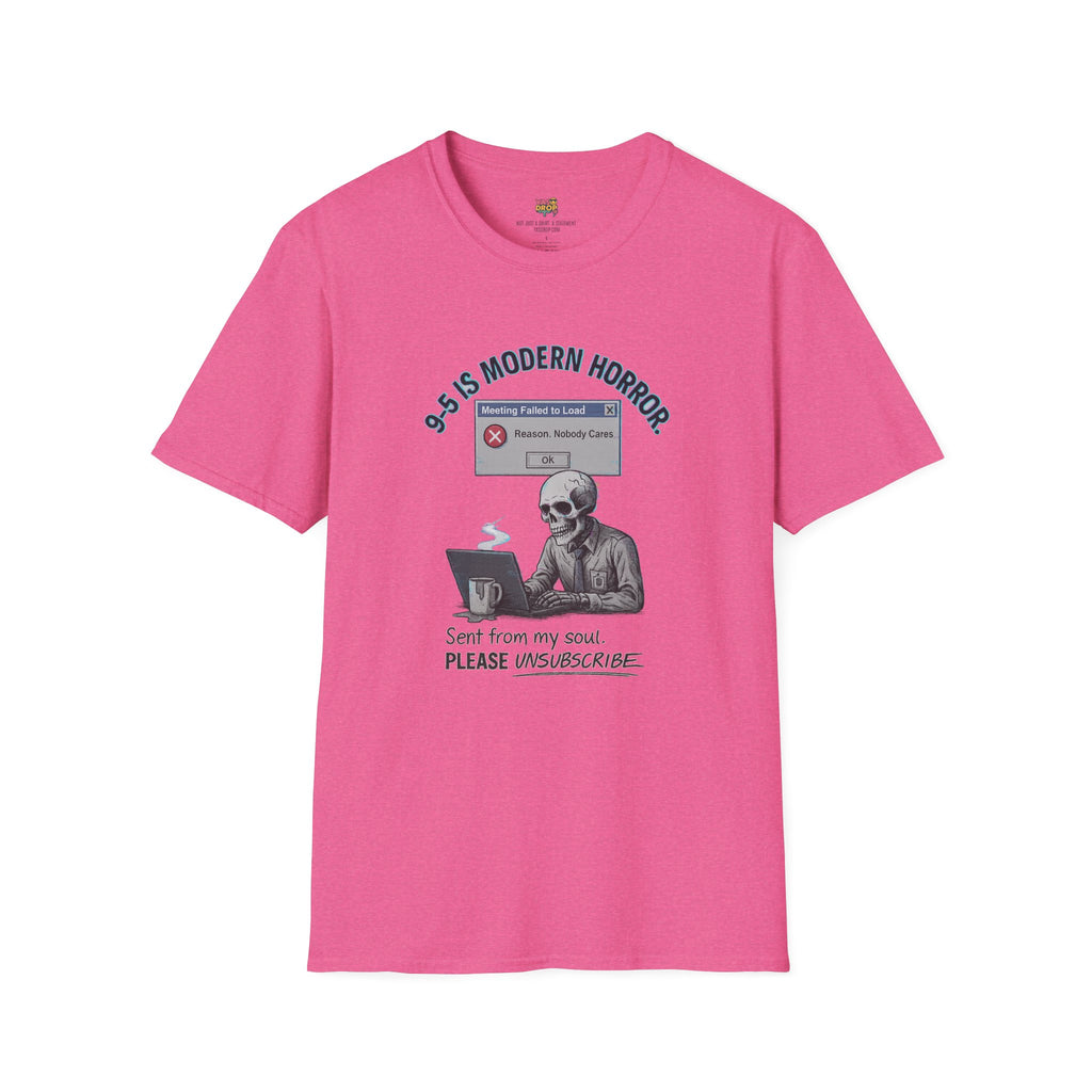 Modern Horror: 9-5 Skeleton Tee