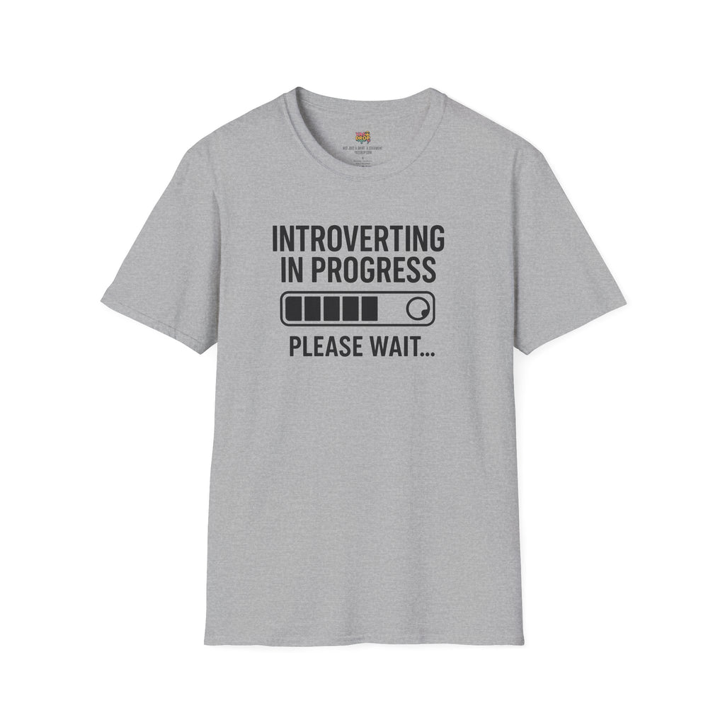 Introverting in Progress – Loading Bar Tee