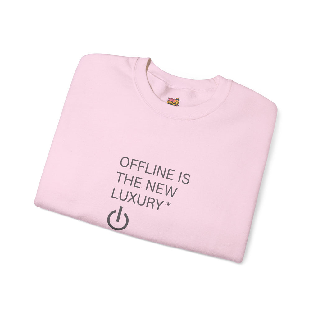 Offline Is The New Luxury Sweatshirt – Minimalist Techwear Statement