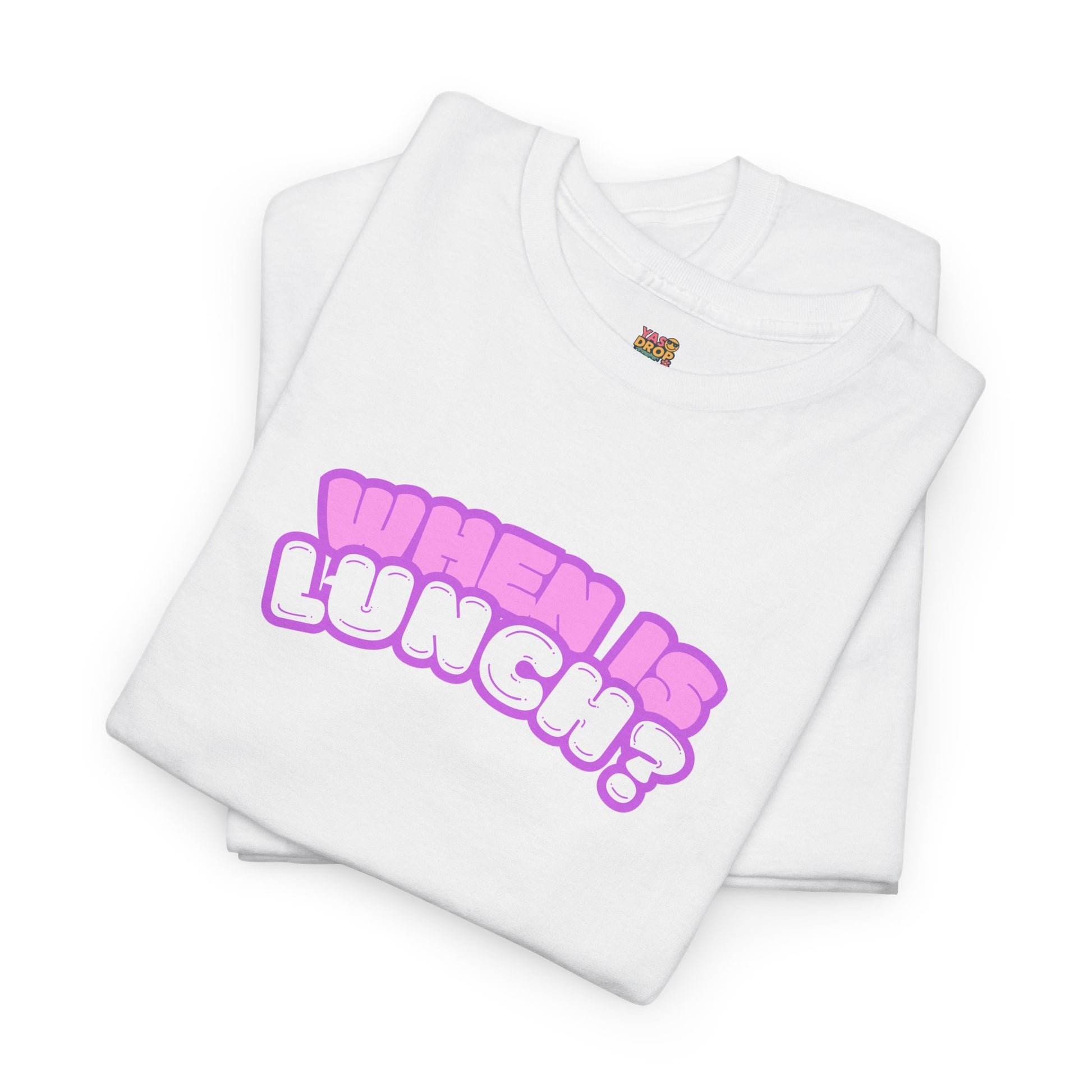 When Is Lunch? - The "Priorities" Heritage T-Shirt
