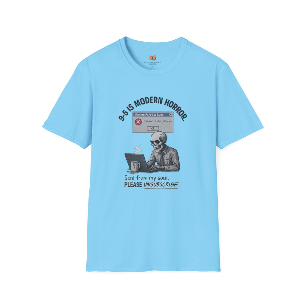 Modern Horror: 9-5 Skeleton Tee