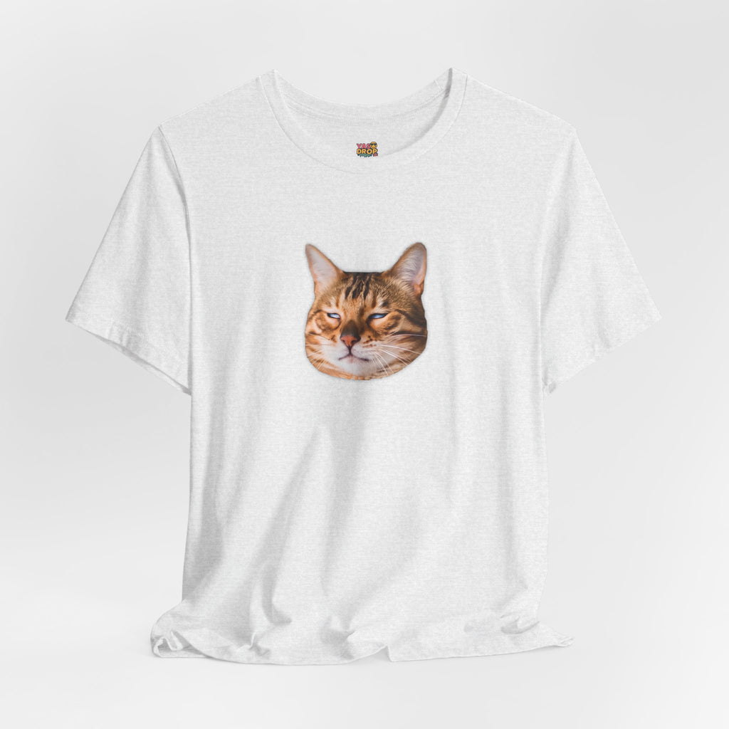 The Judgemental Cat Graphic Tee | Aesthetic Streetwear Top