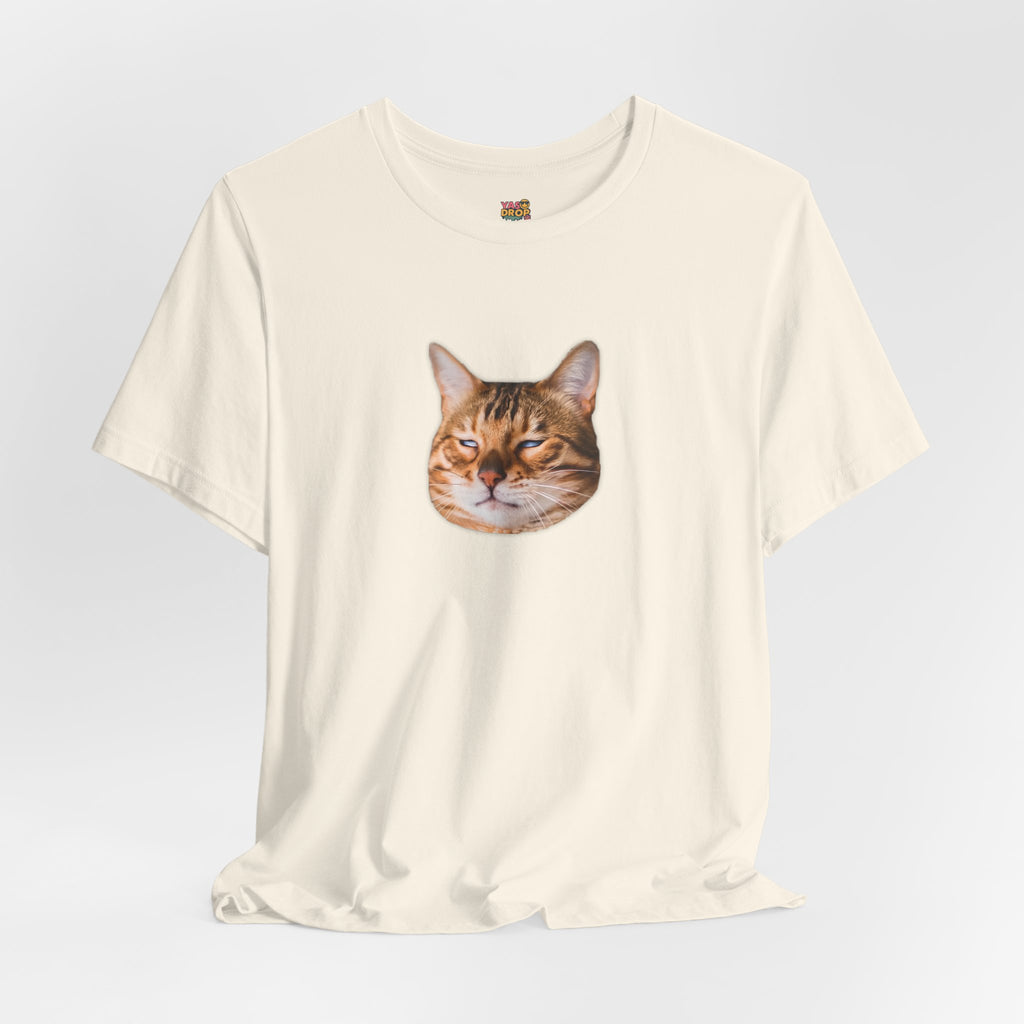 The Judgemental Cat Graphic Tee | Aesthetic Streetwear Top