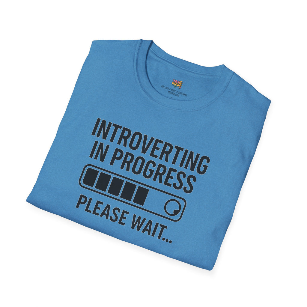 Introverting in Progress – Loading Bar Tee