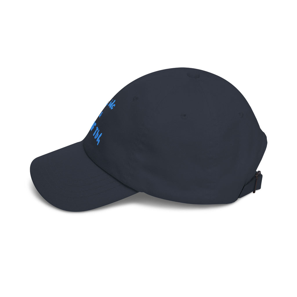 Premium Quality "idk idc idgaf tbh" Embroidered Streetwear Cap - Ironic Minimalist Dad Hat