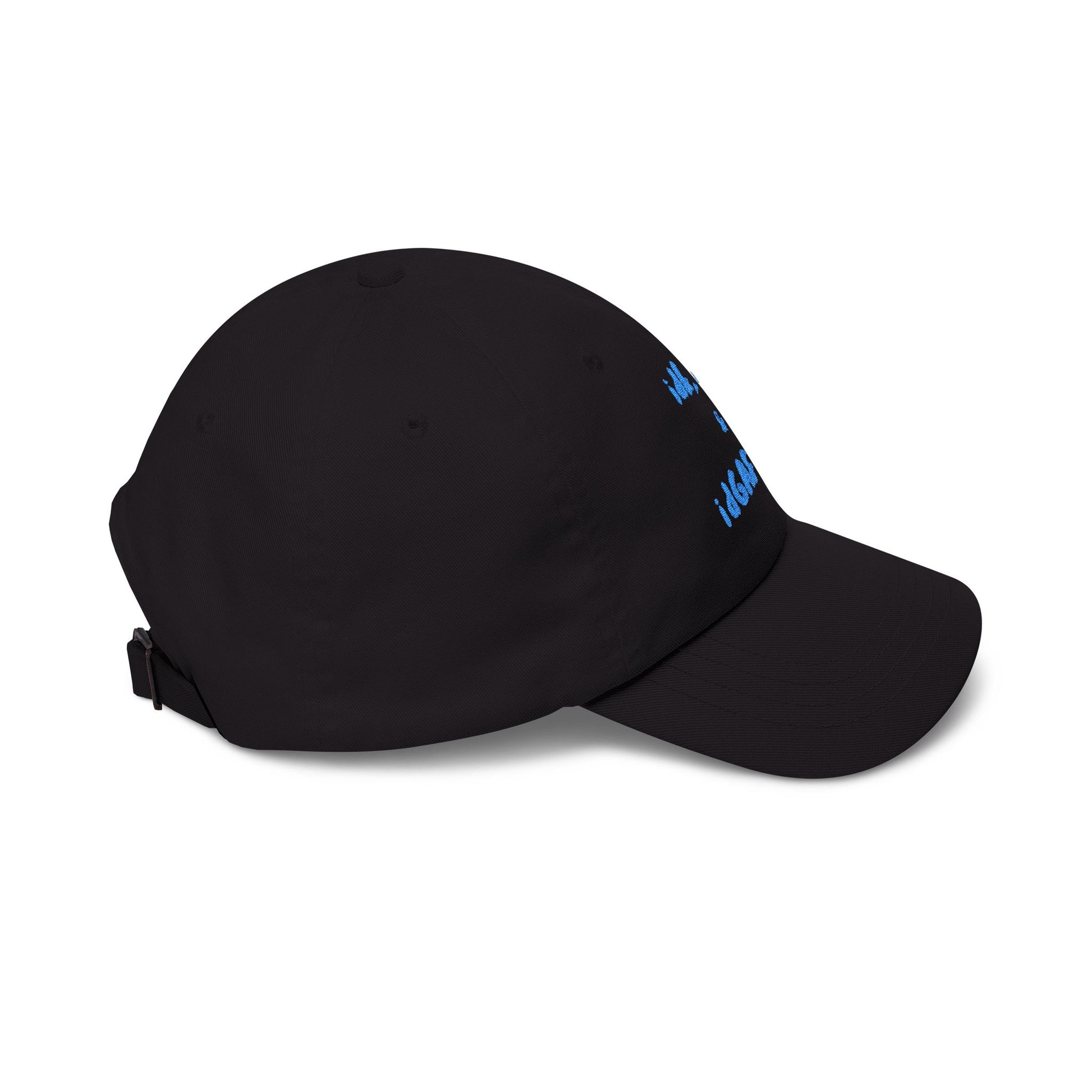 Premium Quality "idk idc idgaf tbh" Embroidered Streetwear Cap - Ironic Minimalist Dad Hat